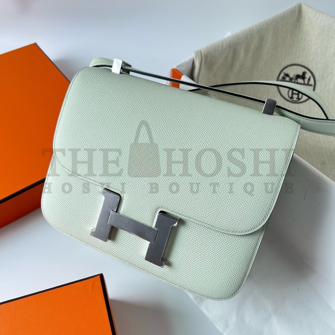 H**me5 Constance 24 Handmade Bag In Vert Fizz Epsom Calfskin Master Quality