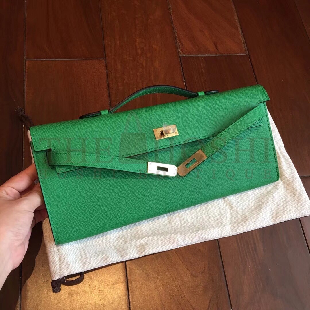 H**me5 Bambou Epsom Kelly Cut Handmade Bag Master Quality