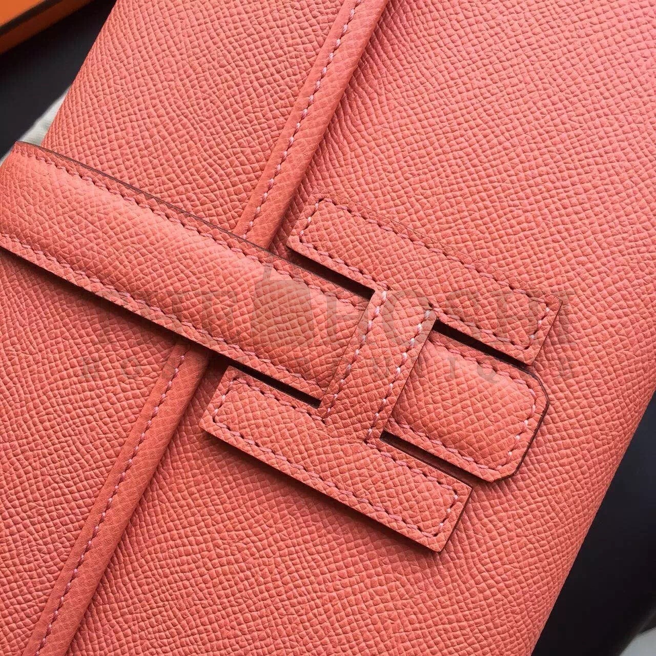 H**me5 Flamingo Epsom Jige Elan 29 Clutch Bag Master Quality