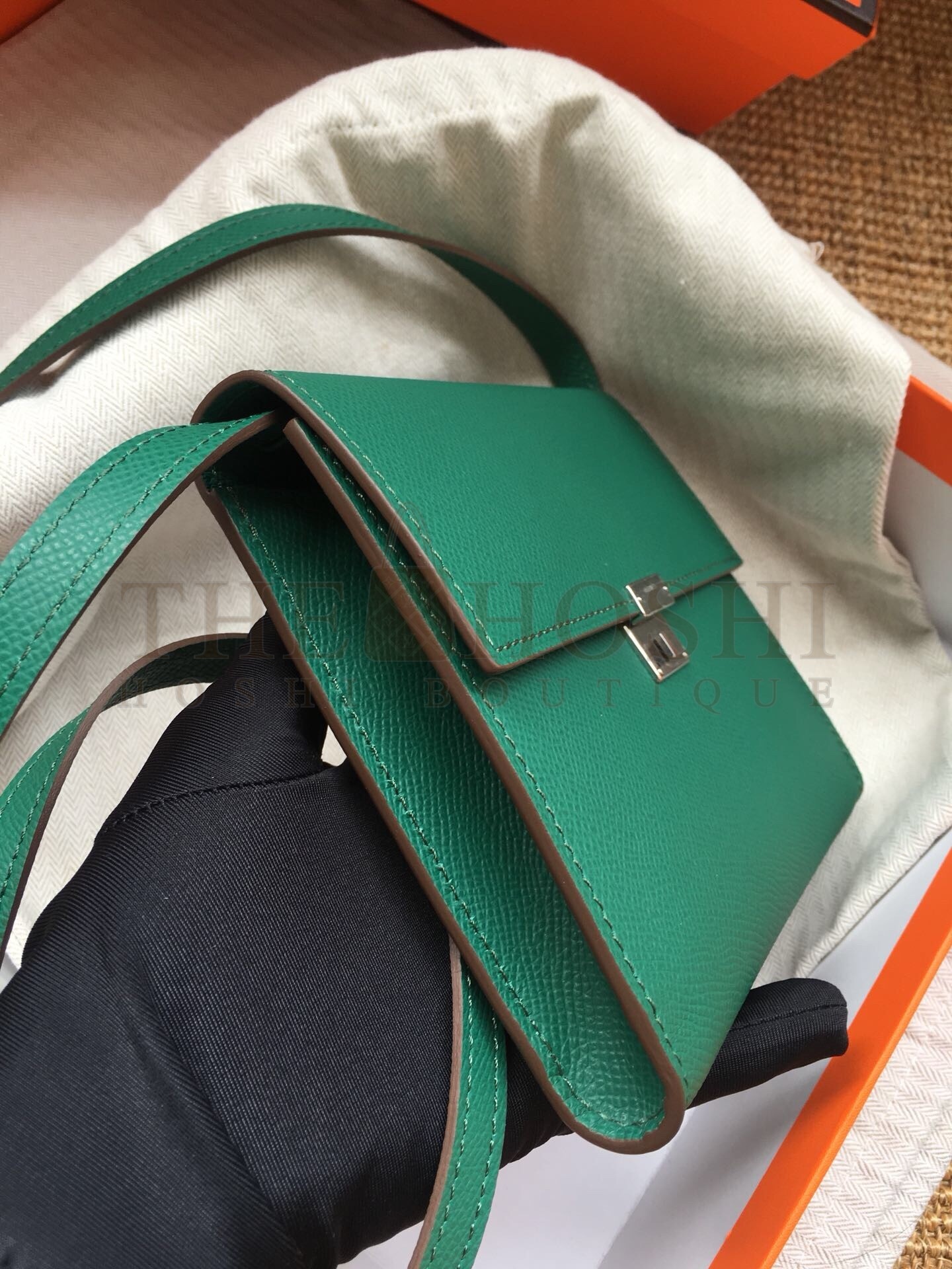 H**me5 Green Clic 16 Wallet With Strap Master Quality