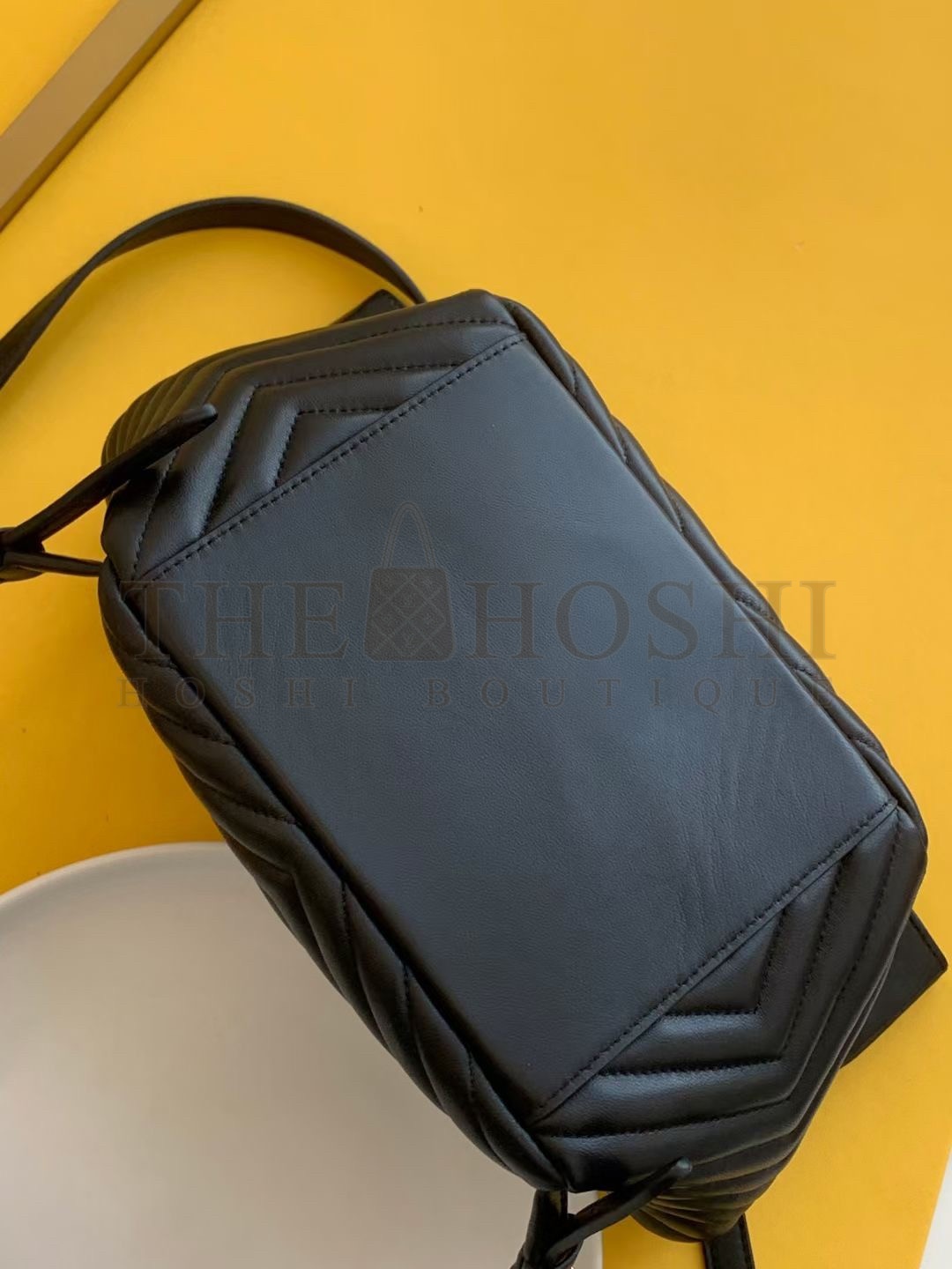 Sa1nt Lau*nt Joe Backpack In Black Quilted Lambskin Master Quality