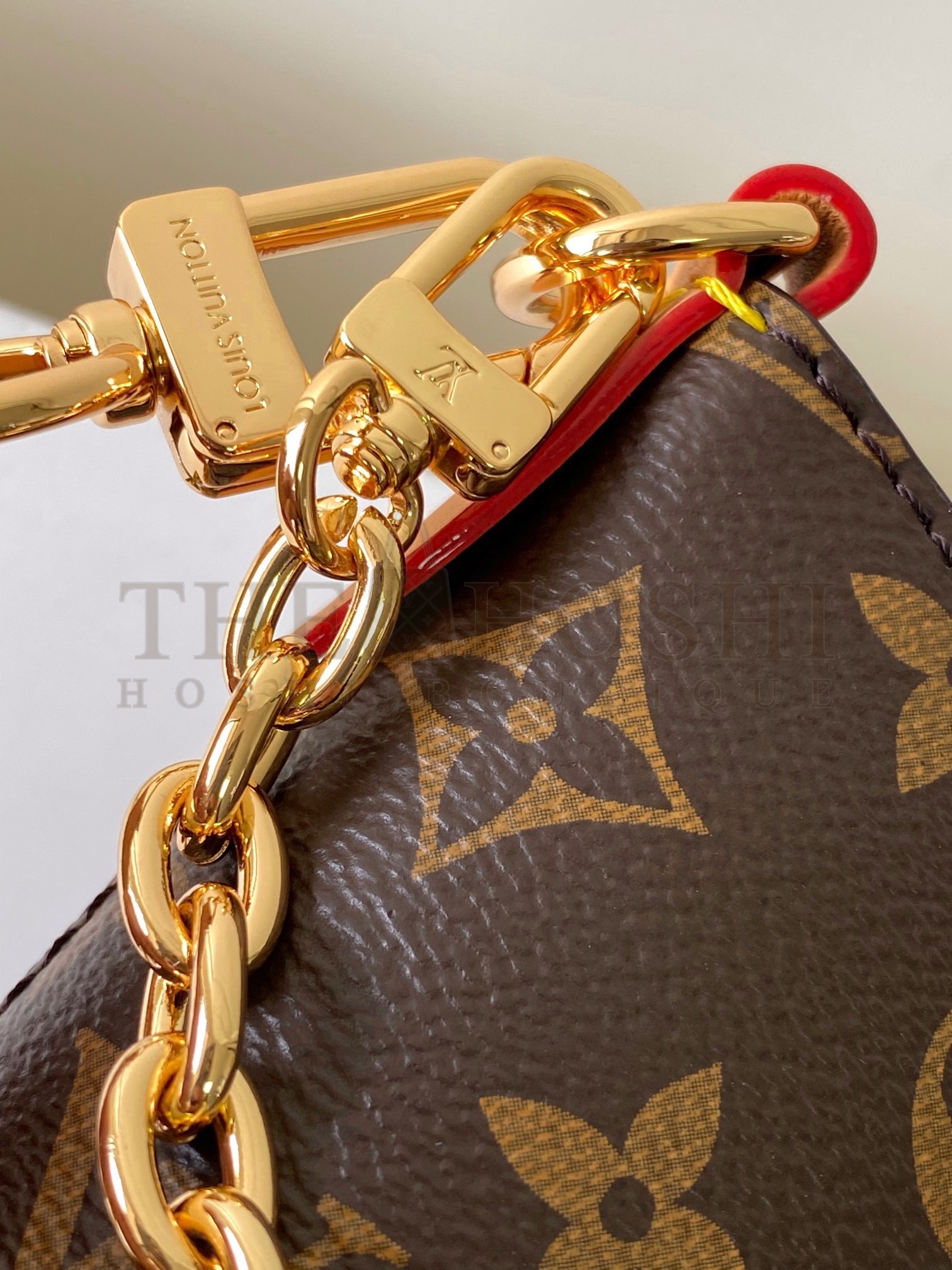 L0vis Vvtt0n LV Women Boulogne Handbag Beige Brown Monogram Coated Canvas M45830 Master Quality