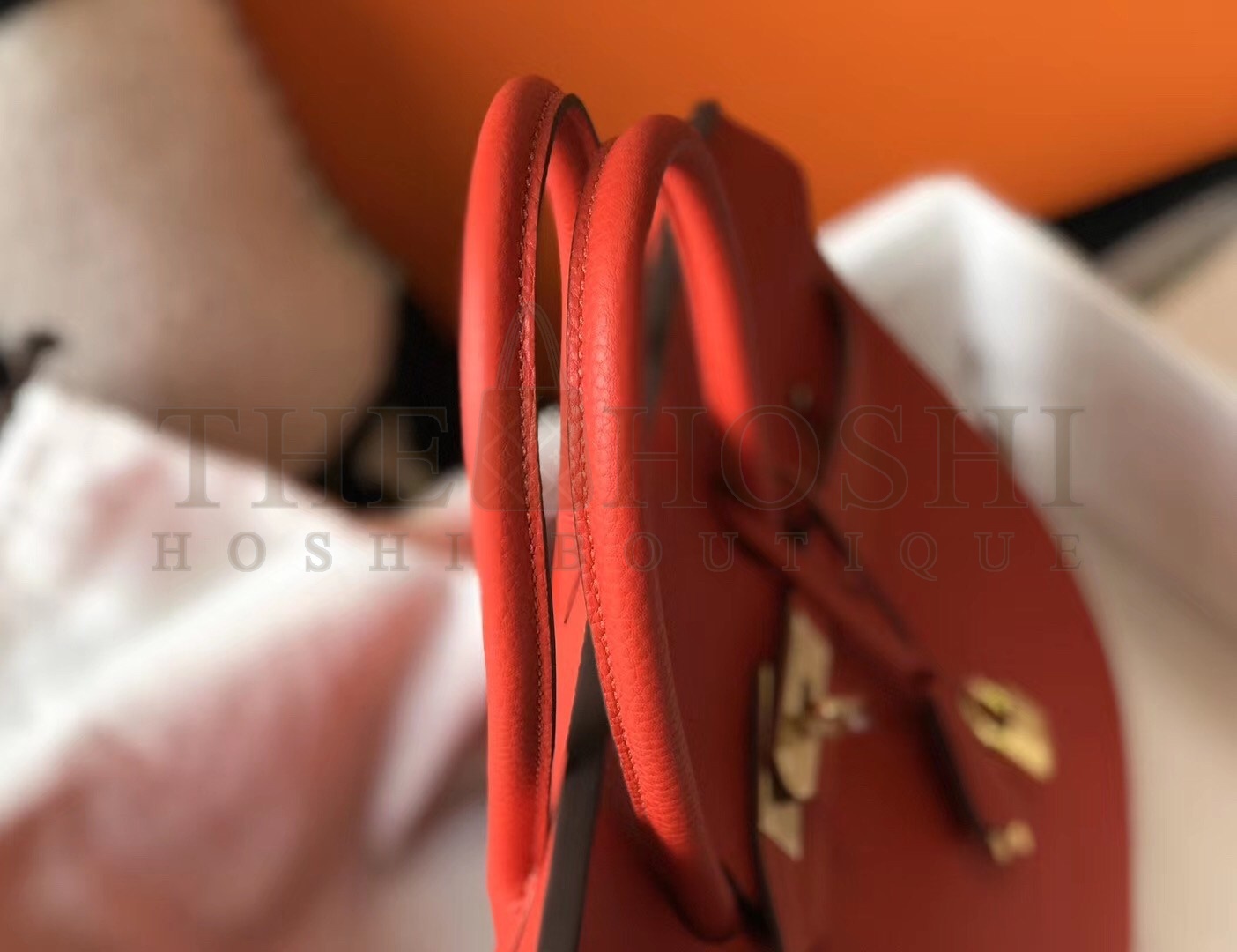 H**me5 Red Clemence Birkin 35cm Bag Master Quality