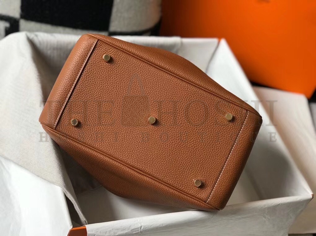 H**me5 Lindy 26cm Bag In Gold Clemence With GHW Master Quality