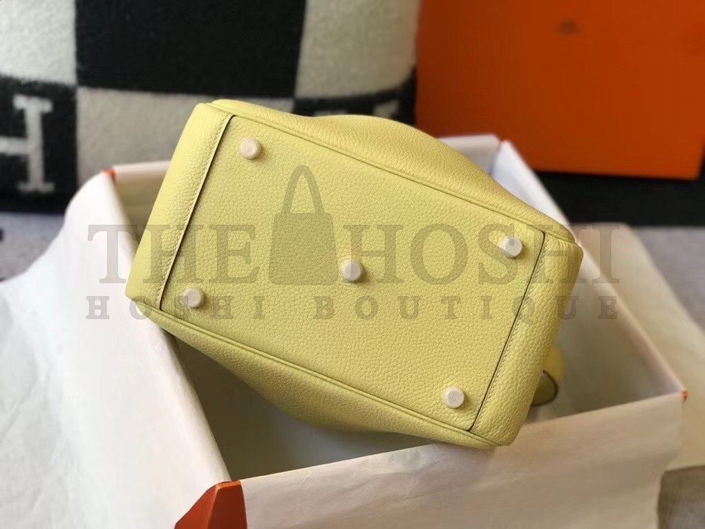 H**me5 Lindy 26cm Bag In Jaune Poussin Clemence With GHW Master Quality