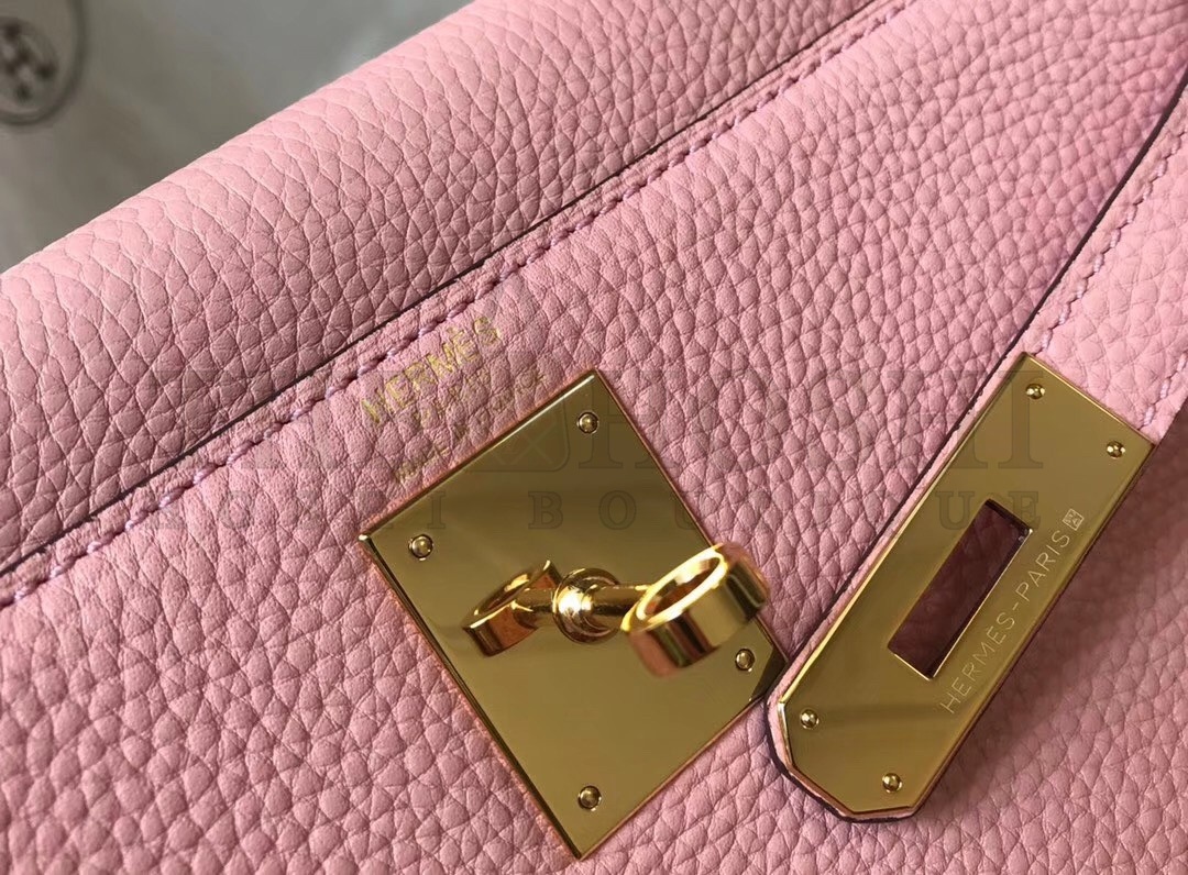 H**me5 Pink Clemence Kelly 32cm Retourne Bag Master Quality