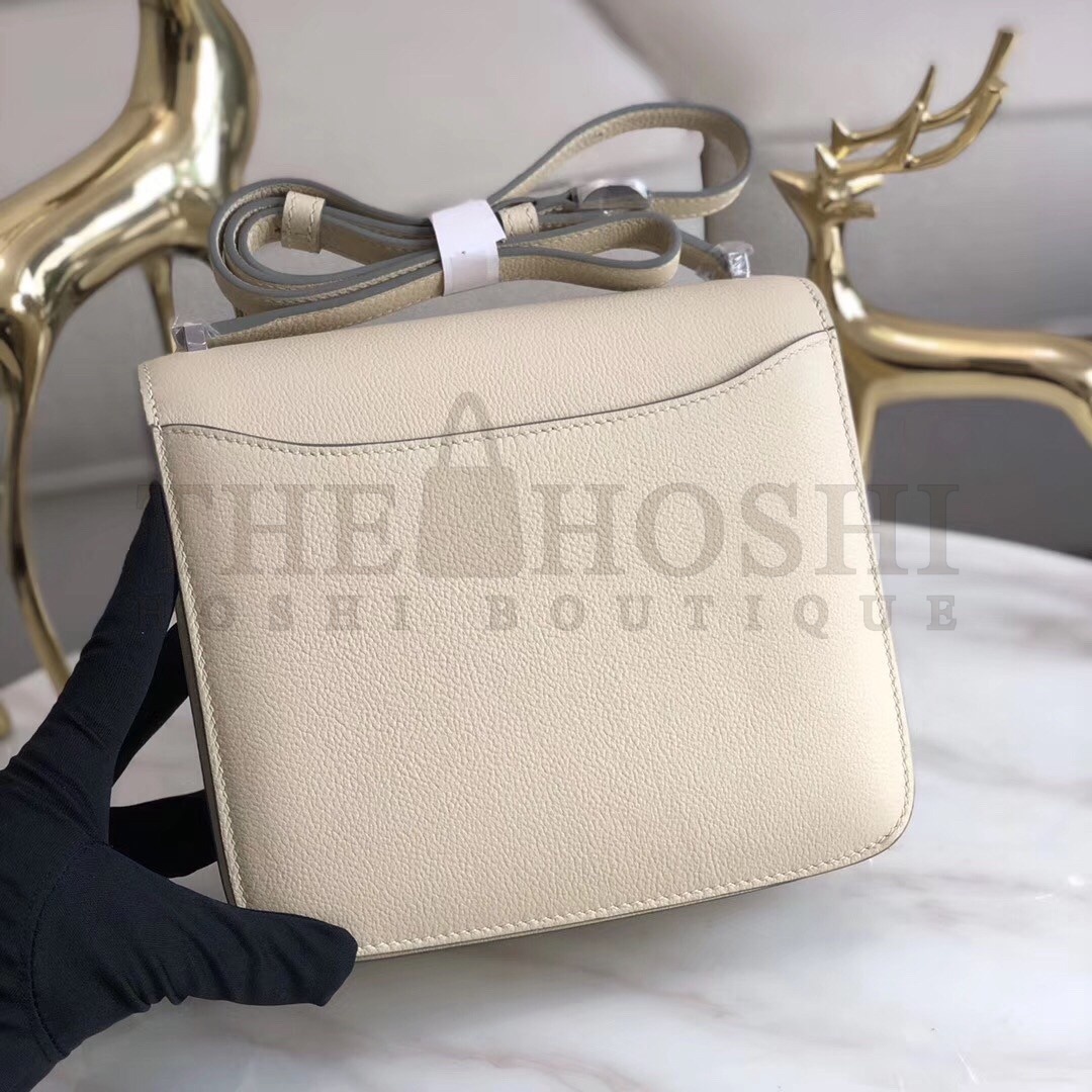 H**me5 2002 20cm Bag In Craie Evercolor Calfskin Master Quality