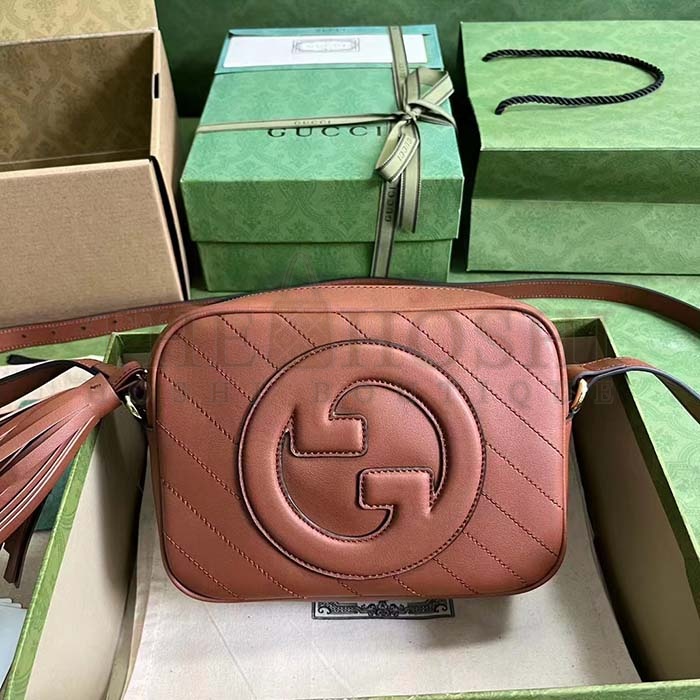 Gvc*1 Women GG Blondie Small Shoulder Bag Cuir Leather Round Interlocking G Master Quality