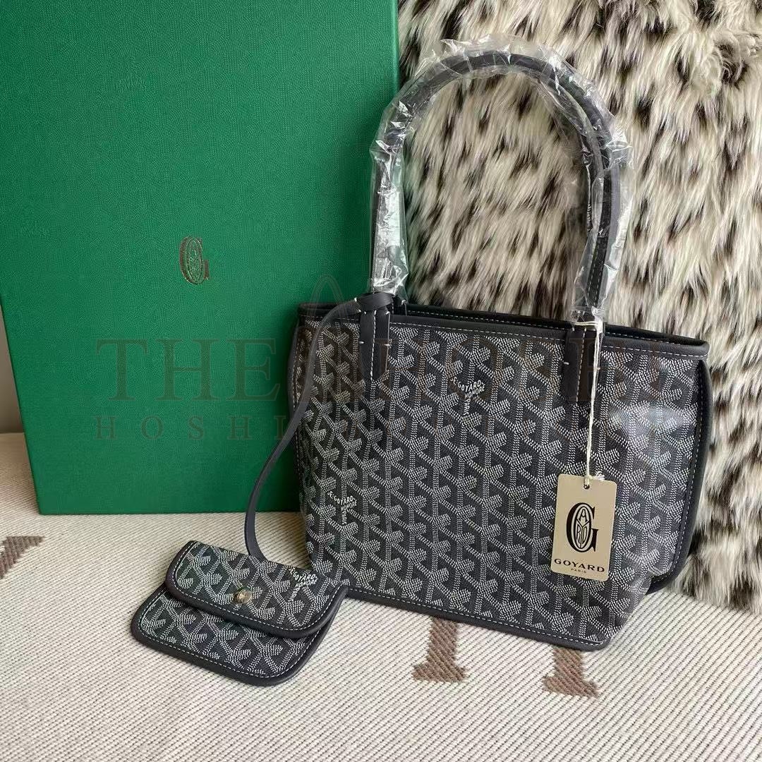 G09ard Anjou Tote  Double-sided use  leather Inside bag  Mini size：20cm Master Quality