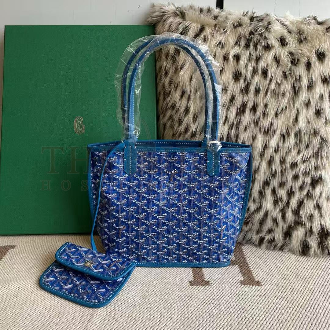 G09ard Anjou Tote  Double-sided use  leather Inside bag  Mini size：20cm Master Quality