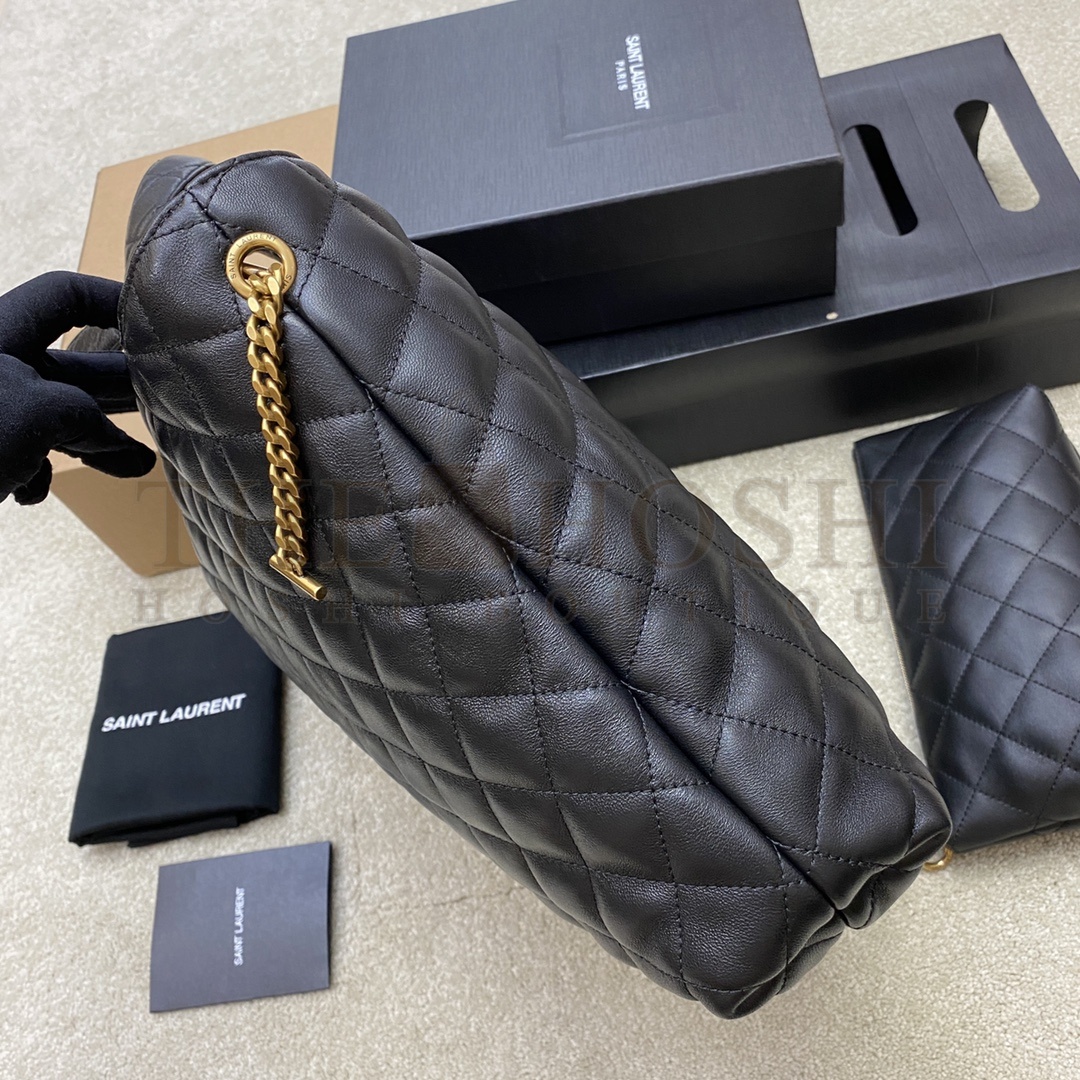 Sa1nt Lau*nt Y51 Icare Small Tote Bag Quilted Lambskin Black 698652 52x34x36x8cm Master Quality