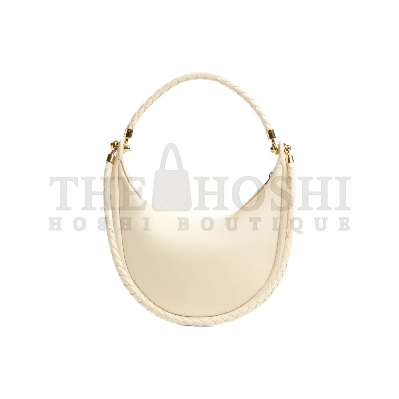 B0tt*ga Ven*ta COWHIDE HALF-MOON BAG 794902V3IW19195 (28*27*6cm) Master Quality