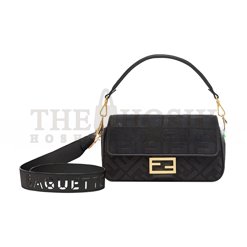 F**di BAGUETTE BAG 8BR600AMCDF1CFJ (27*15*6cm) Master Quality