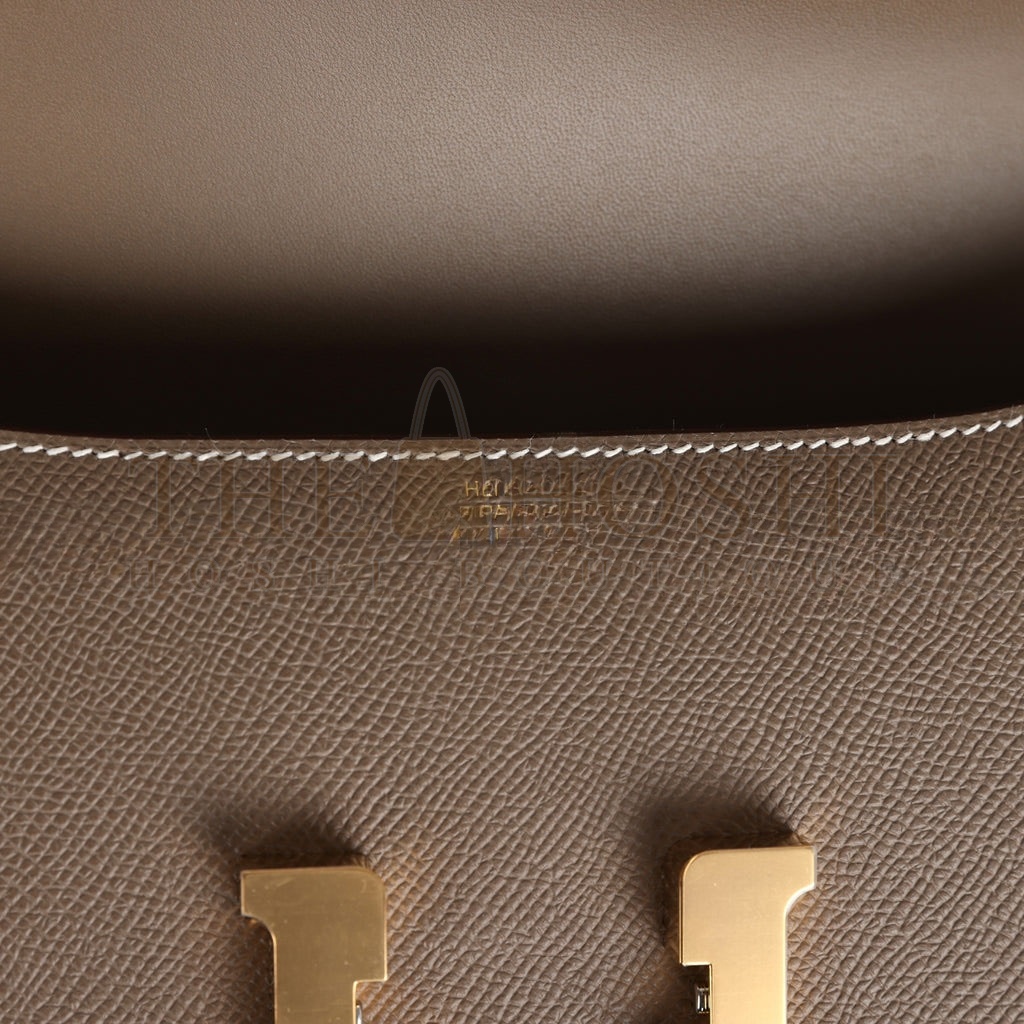 H**me5 MASTER CONSTANCE ELAN EPSOM H155206CK18 (24*12*4cm) Master Quality