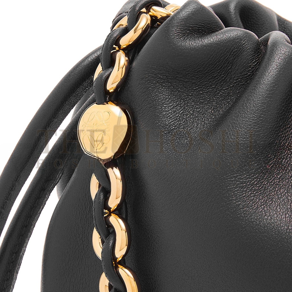 L0ew* FLAMENCO PURSE BUCKET IN MELLOW NAPPA LAMBSKIN 0011054673 (32*24*17cm) Master Quality