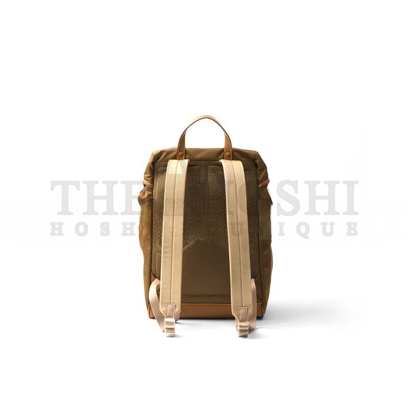 Pra*a RE-NYLON AND LEATHER BACKPACK 2VZ135 F0594 (45*27*17cm) Master Quality