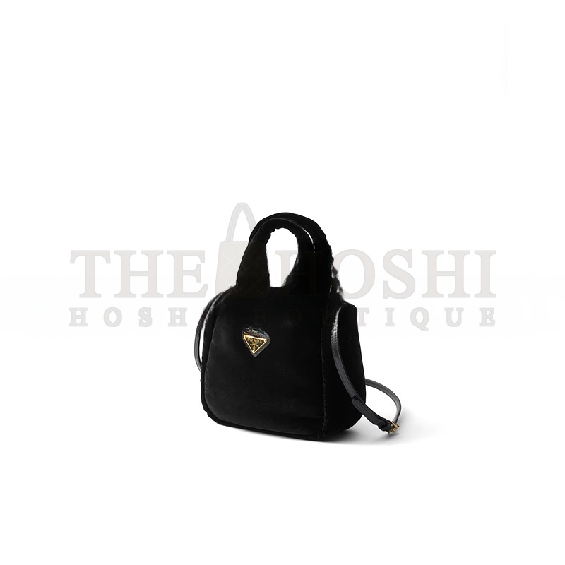 Pra*a VELVET MINI HANDBAG 1BA410 (16*14*7.5cm) Master Quality