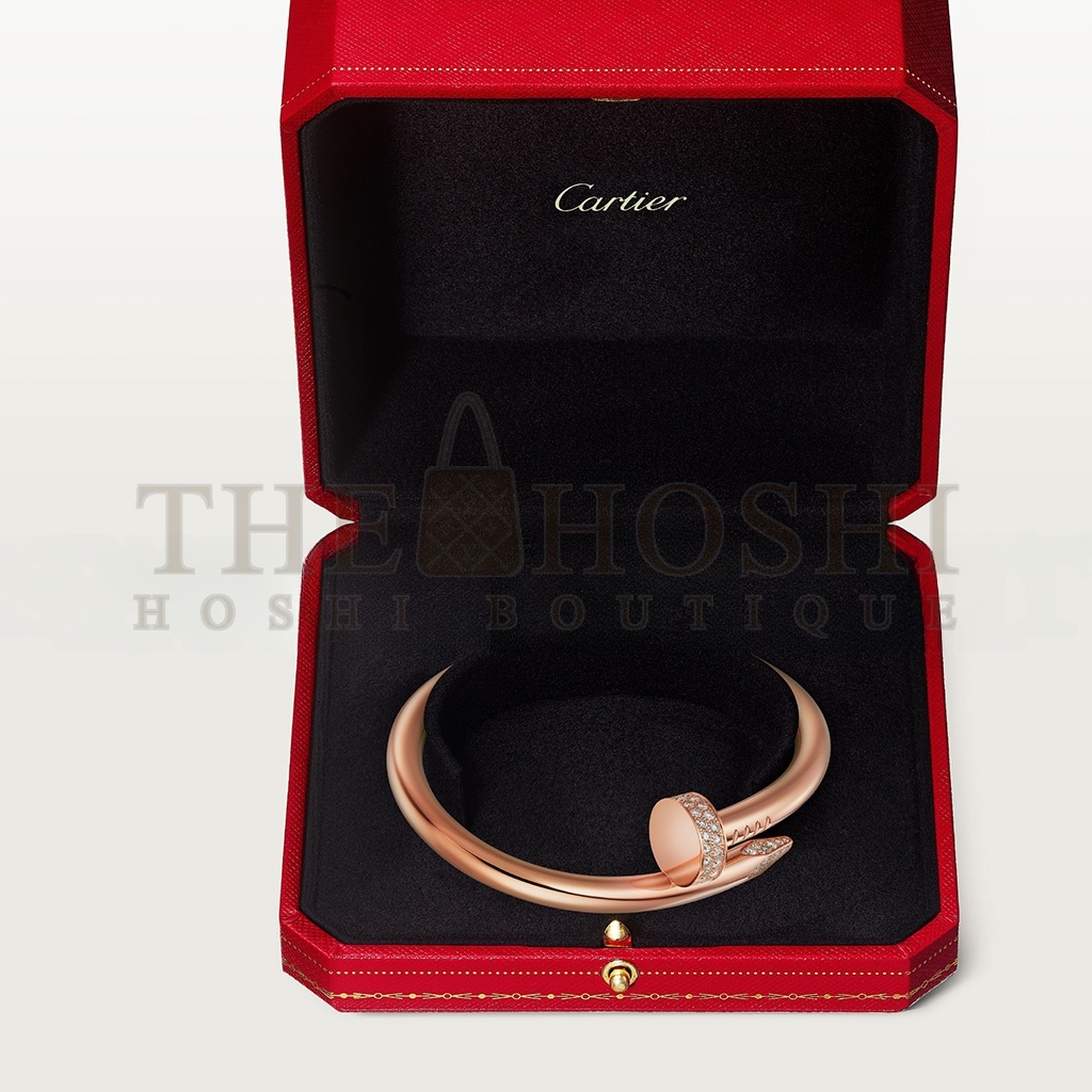 Ca*t1er  JUSTE UN CLOU BRACELET, MEDIUM MODEL N6721717 Master Quality