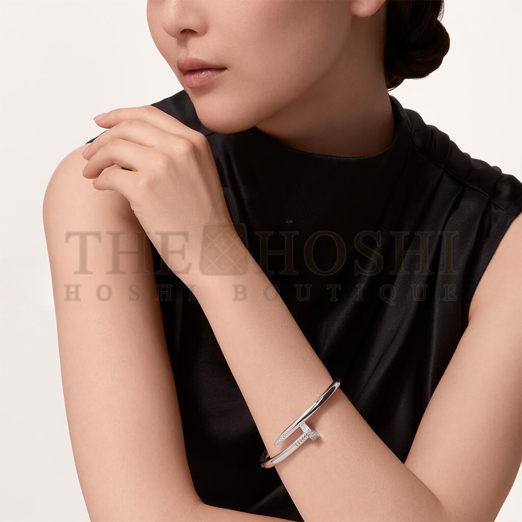 Ca*t1er  JUSTE UN CLOU BRACELET, MEDIUM MODEL N6721617 Master Quality