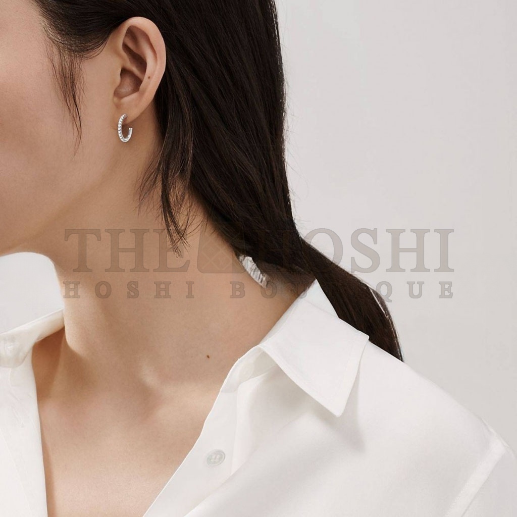 T*f*ny METRO HOOP EARRINGS 60006461 Master Quality