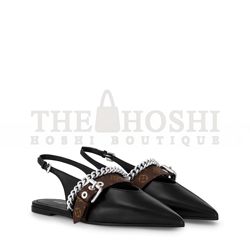 L0vis Vvtt0n LV VIBE SLINGBACK FLAT BALLERINA 1AHN92 Master Quality